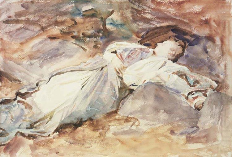 Violet Sleeping, John Singer Sargent